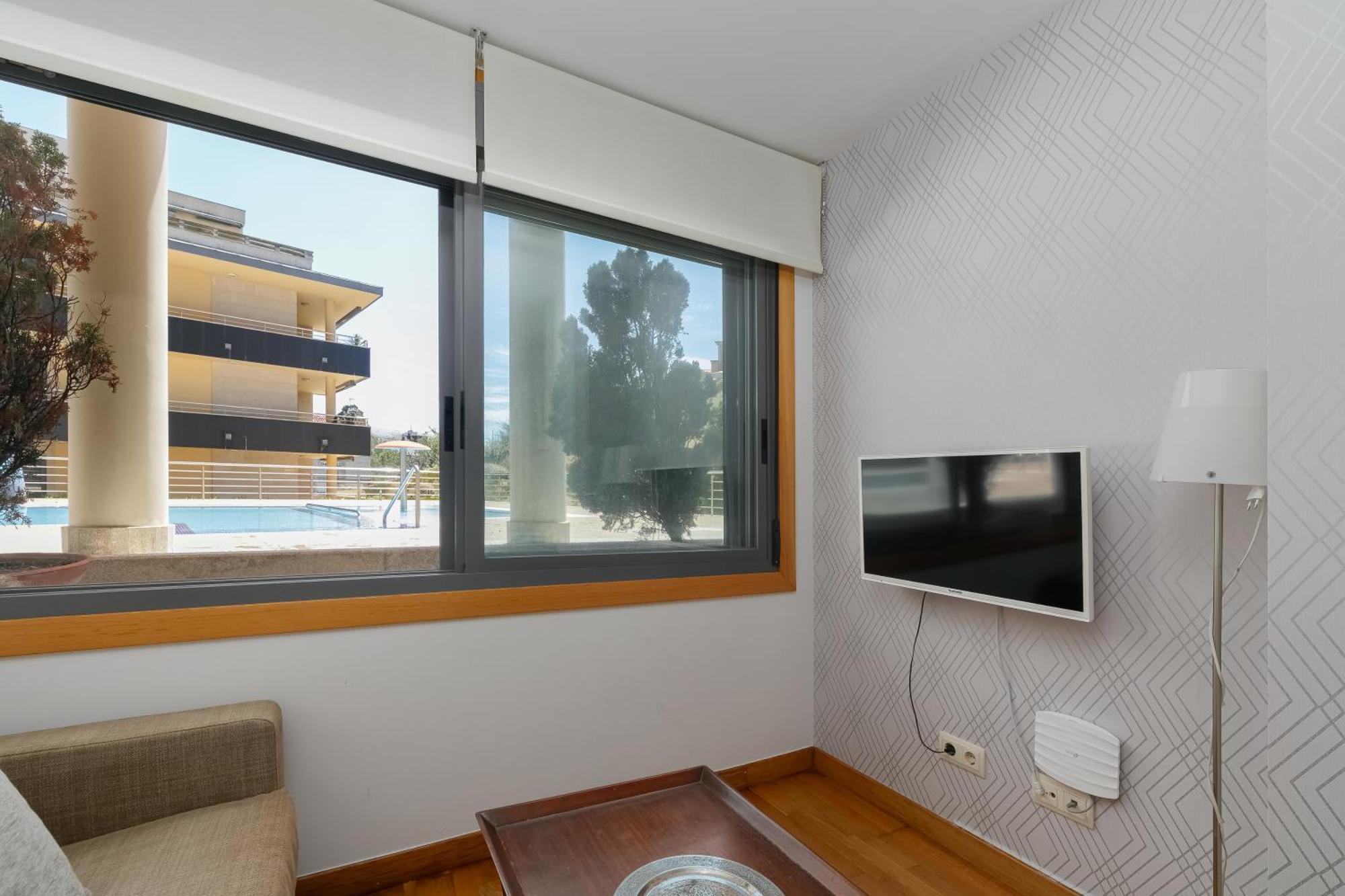 Playa Sanxenxo Lägenhet Exteriör bild