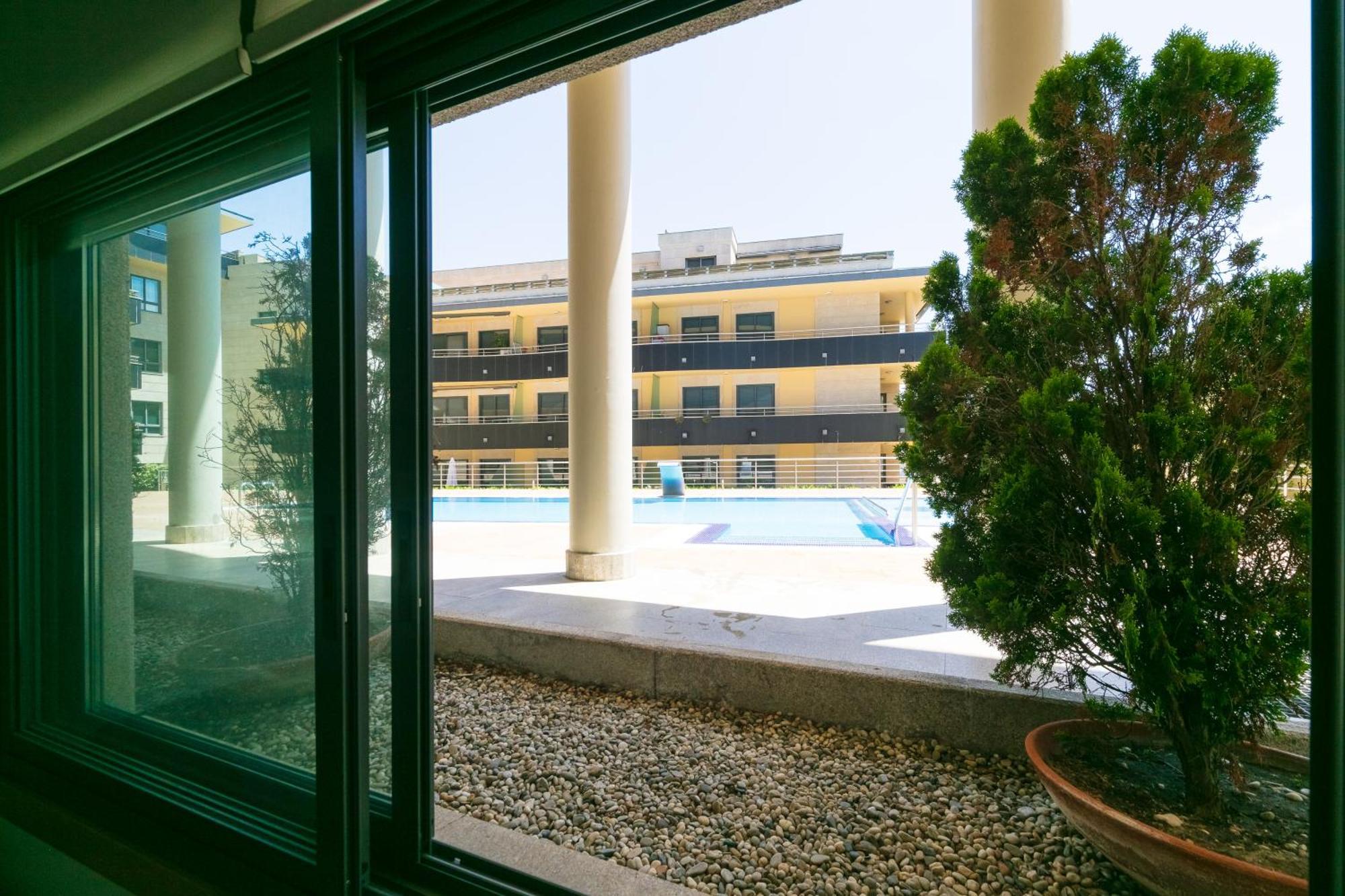 Playa Sanxenxo Lägenhet Exteriör bild