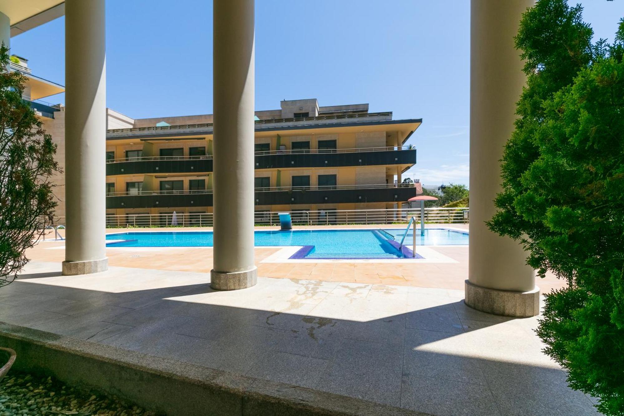 Playa Sanxenxo Lägenhet Exteriör bild
